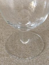 1980’ler Avrupa Vintage Kristal Kadeh 13 cm - 5