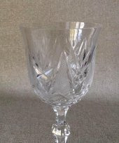 1980’ler Avrupa Vintage Kristal Kadeh 18 cm - 2