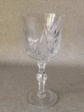 1980’ler Avrupa Vintage Kristal Kadeh 18 cm - 3