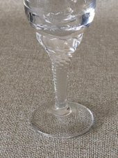 1980’ler Avrupa Vintage Kristal Kadeh 11 cm - 4