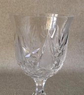 1980’ler Avrupa Vintage Kristal Kadeh 18 cm - 4