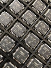 Atmel AT91SAM7S128 AU Mikroçip Entegre - 1