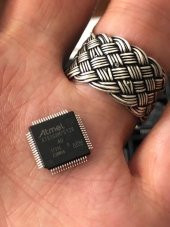 Atmel AT91SAM7S128 AU Mikroçip Entegre - 2