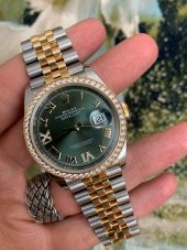 Rolex 126283RBR Datejust Çelik Altın Pırlantalı Kol Saati - 1