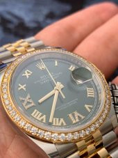 Rolex 126283RBR Datejust Çelik Altın Pırlantalı Kol Saati - 2
