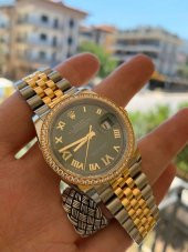 Rolex 126283RBR Datejust Çelik Altın Pırlantalı Kol Saati - 6