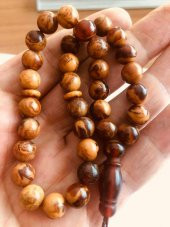 YOĞUN HARELİ SIKMA KEHRİBAR TESBİH f - 1