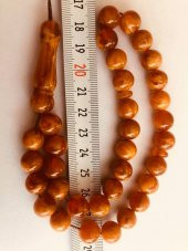 YOĞUN HARELİ SIKMA KEHRİBAR TESBİH e - 4