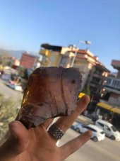 Baltık Doğal Kaya Damla Kehribar Faturalı 128 Gram - Kaya Damla Kehribar Taş - 3