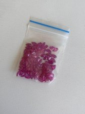 Armut Kesim Sentetik Taş 3x5mm 100 Adet Fuşya - 3
