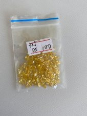 Armut Kesim Sentetik Taş 3x5mm 100 Adet Sarı - 2