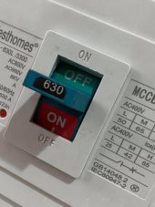 Westhomes 630A 8Kv Kaçak Akım Korumalı Şalter WCM1-630L/3300 - 4