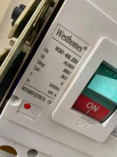 Westhomes 400A 8kV 50/60Hz Kaçak Akım Korumalı Şalter WCM1-400L/3300 Bağlantı Aparatlı - 2