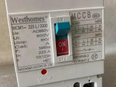 Westhomes 225A 8kV Kaçak Akım Korumalı Şalter WCM1-225L/3300 Bağlantı Aparatlı - 7