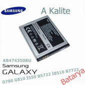 Samsung Ab474350Bu Batarya D780 G810 İ550 B5722 İ8510 B7722 Uyumlu - 1