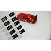 Hyundai GT Yeni Nesil Logo 3D Cam Açma Torpido Konsol Ayna Çıkartma Seti thumbnail 1