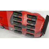 Skoda VRS Logo 3D Cam Açma Torpido Konsol Ayna Çıkartma Seti thumbnail 3