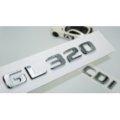 DK Tuning GL320 CDi Bagaj Krom ABS Yazı Logo Benz İle Uyumlu - 1