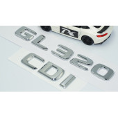 DK Tuning GL320 CDi Bagaj Krom ABS Yazı Logo Benz İle Uyumlu - 3