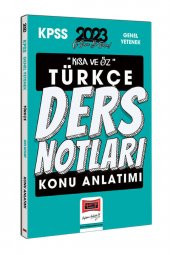 2023 Kpss Kısa Ve Öz Türkçe Konu Anlatımlı Ders Notları - 1