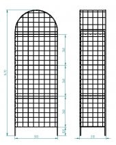 Dekoratif Kitaplik & Raf & Çiçeklik - 3