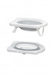 Sepetkitchen Fileli Gri Katlanır Banyo Seti Uf - 2