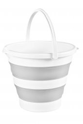Katlanabilir Banyo Seti Gri 4 lü Set - 1