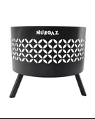 NURGAZ ORMAN ŞÖMİNESİ YILDIZ DESENLİ - 1