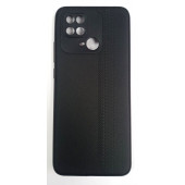 Xaiomi Redmi 10C Deri Görünümlü Yumuşak Spor Kılıf thumbnail 5