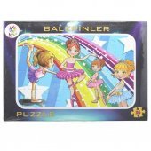 Laço Kids Balerinler Frame Puzzle 24 Parça Çocuklar İçin Yapboz - 1