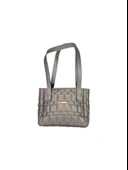 Liva 2368 Kapitoneli Orta Boy Kadın El Omuz Çantası thumbnail 1