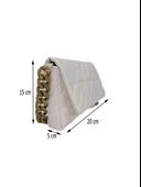 Liva 2230 Nakış İşlemeli Plastik Zincir Kulplu Kadın El Çanta thumbnail 3