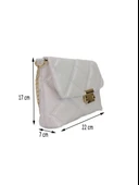 Liva 2290 Yumuşak Kapitoneli Kadın Omuz Çapraz Çanta thumbnail 3