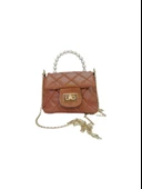 Liva 1180 Zincir Askılı İnci Model Kadın El Omuz Çantası thumbnail 7