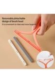 SİLİKON Çift Taraflı Elbise Tiftik Ve Tüy Toparlayıcı Kazak Hırka Halı Plastik Kumaş Tüy Alma 1 ADET - 4