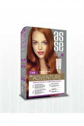 Asse Set Saç Boyası 7.44-kumral Bakır - 1