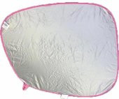 Princess Prenses 2li Oto Cam Güneşlik 78x71cm Pembe thumbnail 4