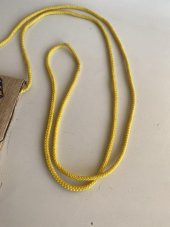 Boyun Askılı Kumaş Çanta Sarı - 4