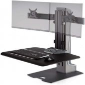 Winston-E WNSTE-2-270 Motorlu Masaüstü Monitör Standı (Çift Monitör) - 1