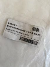 DVM PVPVFPGL007 G 1/2-G 3/8-21 Hortum Bağlantısı 3/8'' - 5