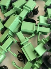VW Audi 2 Pin Konnektör 3C0973332C 30 Adet - 5