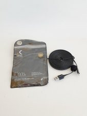 The Kase Lightning Şarj Data Kablosu 3mt Siyah - 3