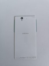 Sony Xperia Z Arka Pil Kapağı Beyaz - 1