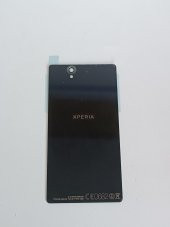 Sony Xperia Z Arka Pil Kapağı Siyah - 1