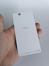 Sony Xperia Z Arka Pil Kapağı Beyaz - 3