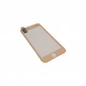 The Kase iPhone 6/7/8 Uyumlu Metal Kenarlı Cam Koruyucu Gold - 1