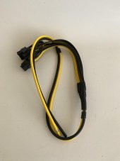 Ekran Kartı Power Uzatma Kablosu 6+2 Pin Dişi 70cm - 3
