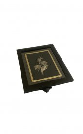 El İşçilikli Telkari Çiçek Tablo 35x27 cm - 1