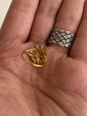 İşlemeli 22 Ayar Altın Yüzük 2,75 Gram - 6