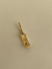İşlemeli 18 Ayar Altın Küpe (Tek) 0,90 Gram - 6